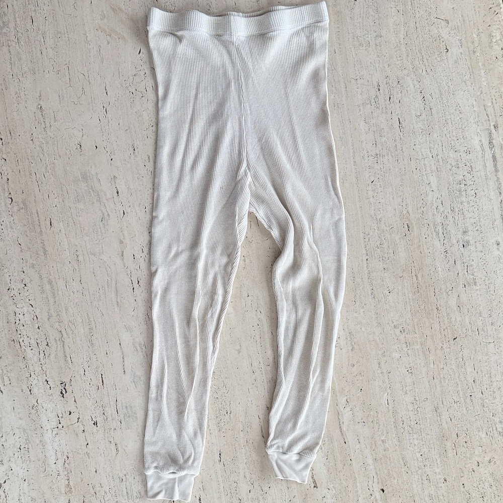 Rudy Jude Waffle Leggings, Cream, Size Small